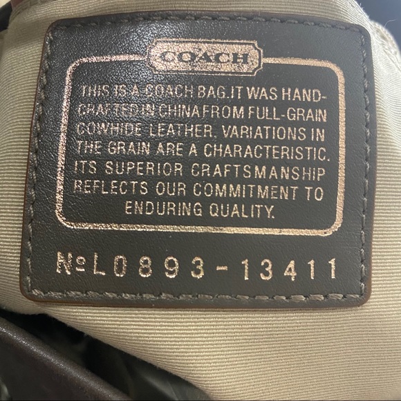 Coach Leather Hobo Bag - Picture 9 of 10